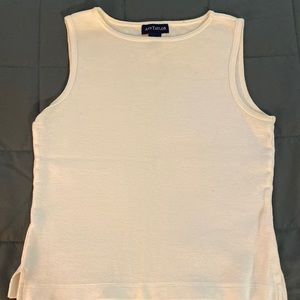 ANN TAYLOR White Sleeveless Top